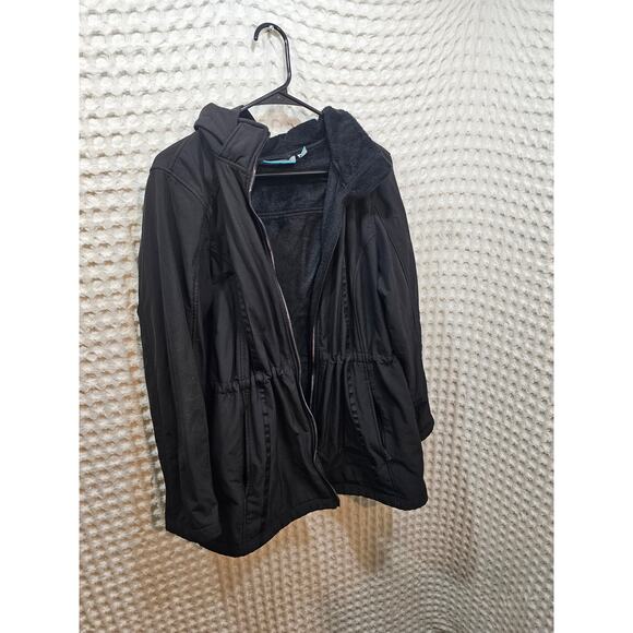 Free Country size XL women's coat. Cinching waist removeable hood - Picture 1 of 7